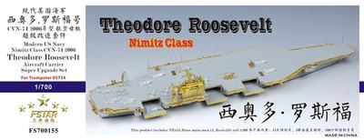 Five star FS700155 1/700 Modern US Navy Theodore Roosevelt for Trumpeter 05754