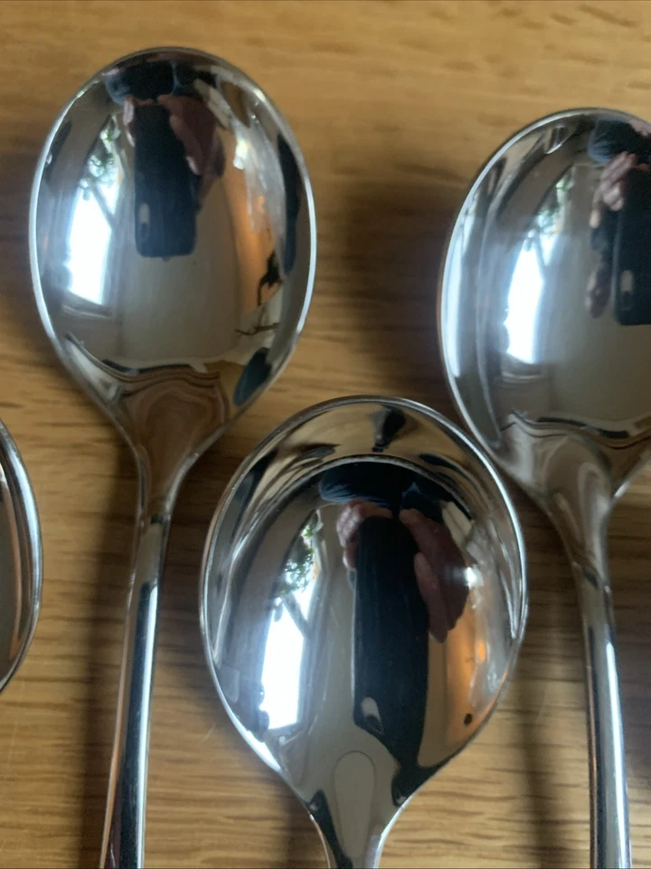 WMF Ambiente Cromargan Protect Besteck 6 Suppentassenlöffel Tassenlöffel Müsli - Bild 3 von 4