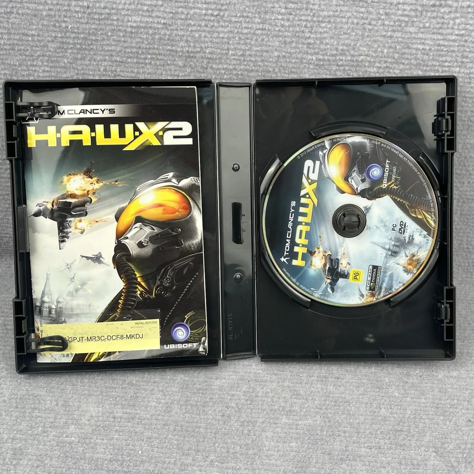 Tom Clancy’s HAWX 2 PC DVD-ROM Ubisoft Flight Combat Simulator Complete - Image 3 of 4