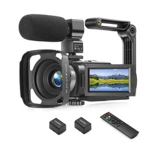 Camcorder FHD 1080P Video Camera for YouTube with 30FPS 36MP 3.0 Inch 270 Deg...