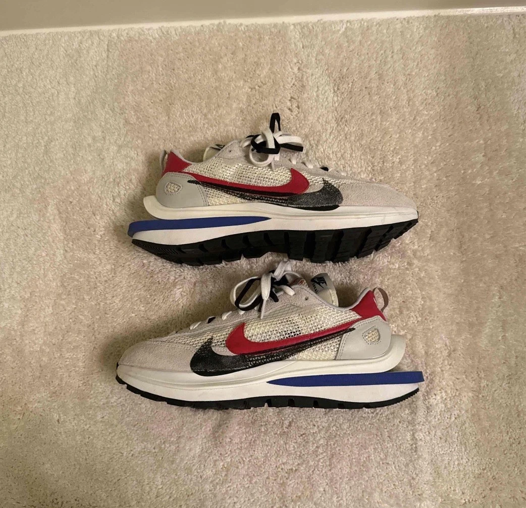 sacai x Nike VaporWaffle Sail for Sale | Authenticity Guaranteed