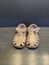 Livie Luca Gold Paz Sandals Size 7