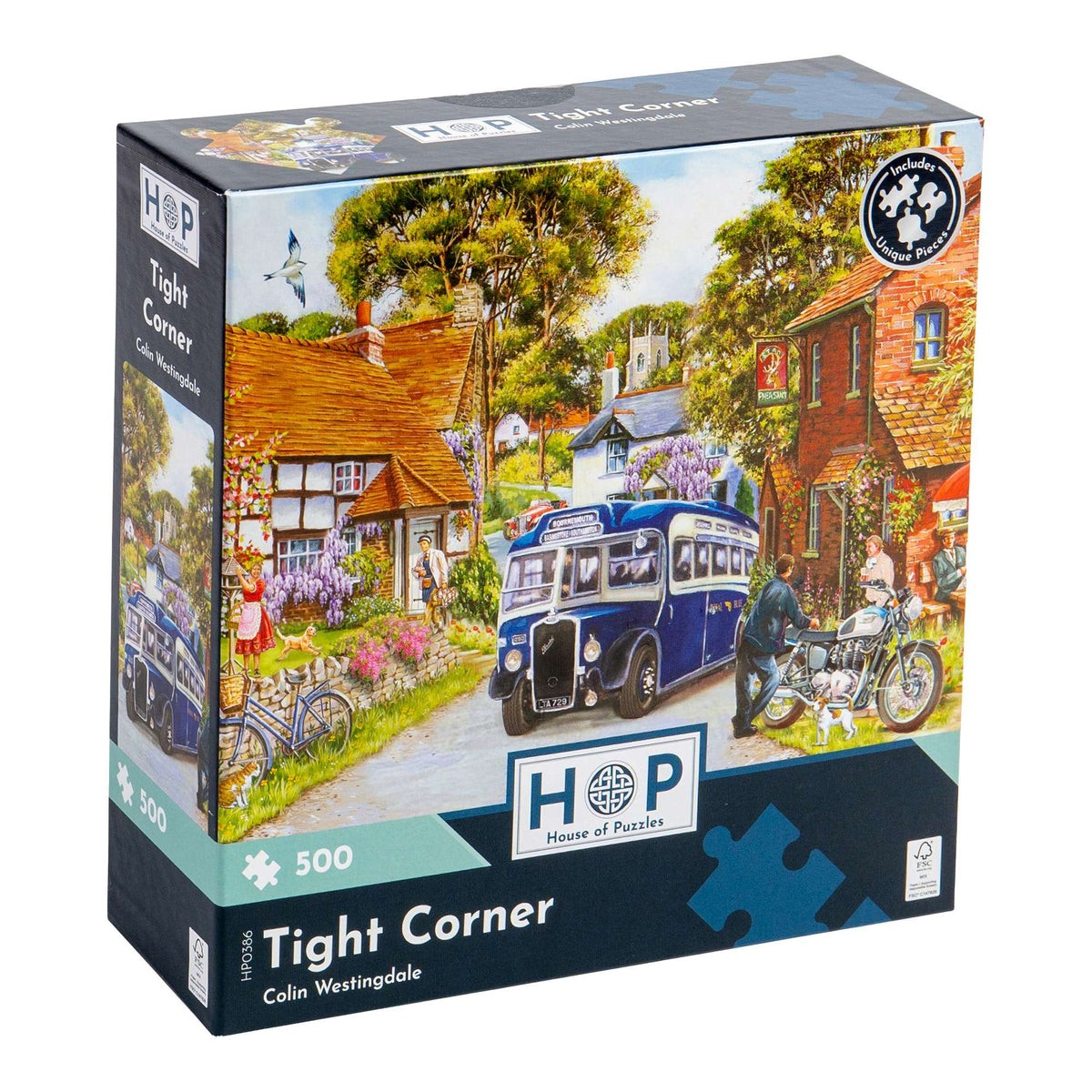 House of Puzzles ""Tight Corner""   500pc Jigsaw Puzzle