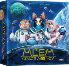 MLEM: Space Agency Board Game - Purrfect Catstronaut Adventures! Dice-Rolling