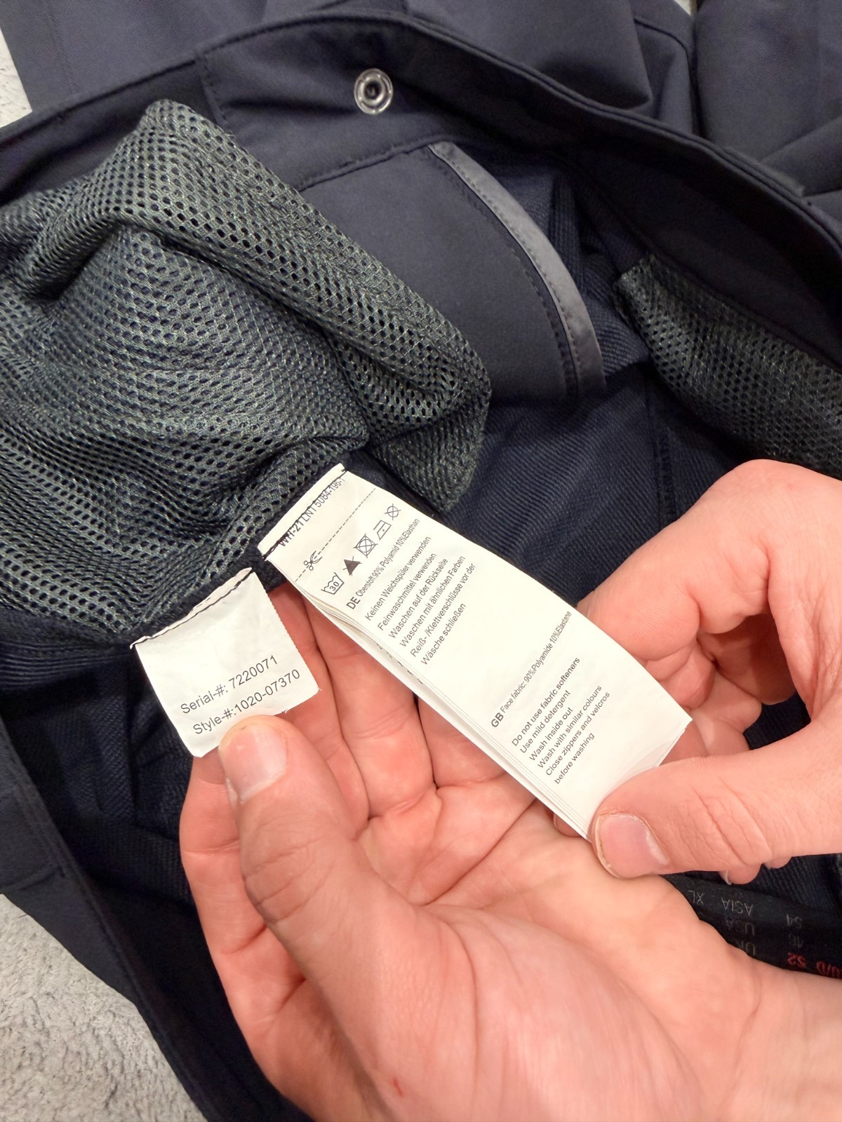 Mammut SOFtech Softshell Pants Men L EU 52 Stretc… - image 4