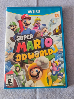 Super Mario 3D World - Nintendo Wii U (Blue Box)  - Complete CIB - Tested