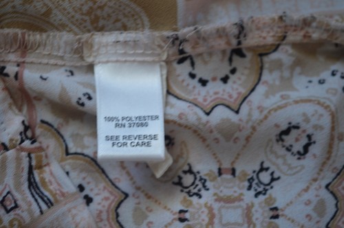 Est. 1946 Womens Tunic Top Bell Sleeve Patchwork 22/24W Boho - Picture 6 of 6