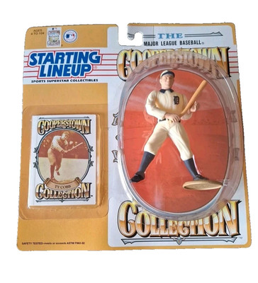 TY COBB COOPERSTOWN 1994 STARTING LINEUP COLLECTION FIGURE with Card-Sealed