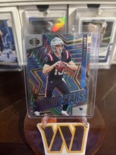 Panini Illusions Football Drake Maye Patriots 2024 Card shining stars