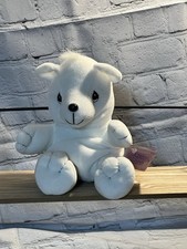 1998 Precious Moments Tender Tails Plush White Polar Bear w/ Tags