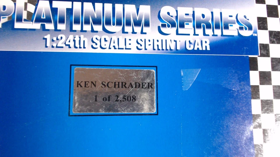 Ken Schrader #38 1997 Action Platinum Series 1/24 Sprint Car Diecast - Image 3 of 3