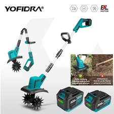 Für Makita 18V Akku Bodenfräse Motorhacke Gartenfräse Kultivator Bodenfräse DE