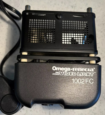 Omega-Reflecta Video Light  1002FC Very Bright With Cooling Fan Made in Germany