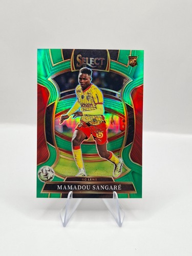 MAMADOU SANGARE RC 5/5 Green #57 Lens 1st On Print 2025-26 Panini Select Ligue 1