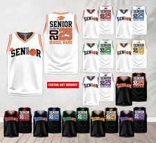 Personalized Senior Name Basketball Jersey