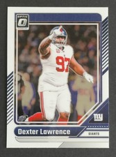 2024 Donruss Optic Football NFL Base Cards #151 Dexter Lawrence Giants 