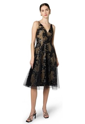 Dress The Population Courtney Sequin Lace Cocktail Dress- Size X Large