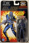 GI Joe HOODED COBRA COMMANDER - 25th Anniversary - NEW Sealed Action Figure 3.75