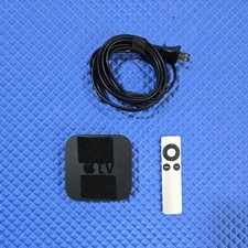 Apple TV 3rd Generation A1469 1080P Media Streaming Player w Remote / Pwr Cord
