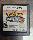 New ListingPokemon White Version 2 DS Nintendo USA Authentic Works Very Good Loose