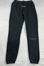 Essentials Fear Of God Sweatpants Mens XSmall Black Fleece Jogger Streetwear