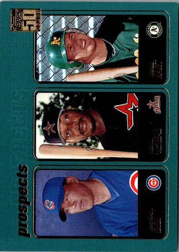 2001 Topps Hee Seop Choi/Aaron McNeal/Jason Hart Baseball Card