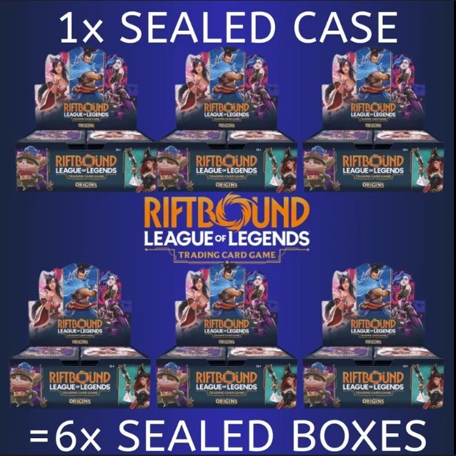 Riftbound League of Legends Origins Booster Box (48 Boxes) SEALED