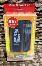 MAXX Dry, GREEN Heat, Hand Warmer and Power Bank, Rechargeable 4400 Mac battery