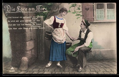Foto-AK Amag Nr.62048 /3: Die Lore am Tore 1925 