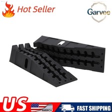 Heavy Duty Car Ramps 2pcs Portable 30000lbs Low Profile 8.5 For Oil Heavy Duty Car Ramps 2pcs Portable 30000lbs Low Profile 8.5 For Oil