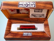 Märklin Mini-Club Spur Z, SCHIENENBUS ROT in OVP, Nr 8816, läuft sehr gut