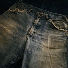 Lee 70s Vtg Denim Pants Jeans 101Z RIDERS Side Black Tag Men's Workwear Bottom