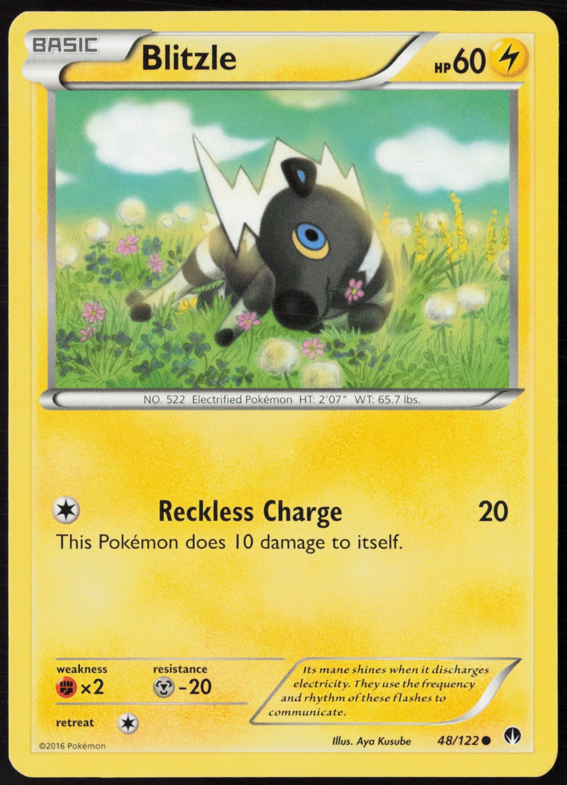 Blitzle Regular 48/122 XY - BREAKpoint NM