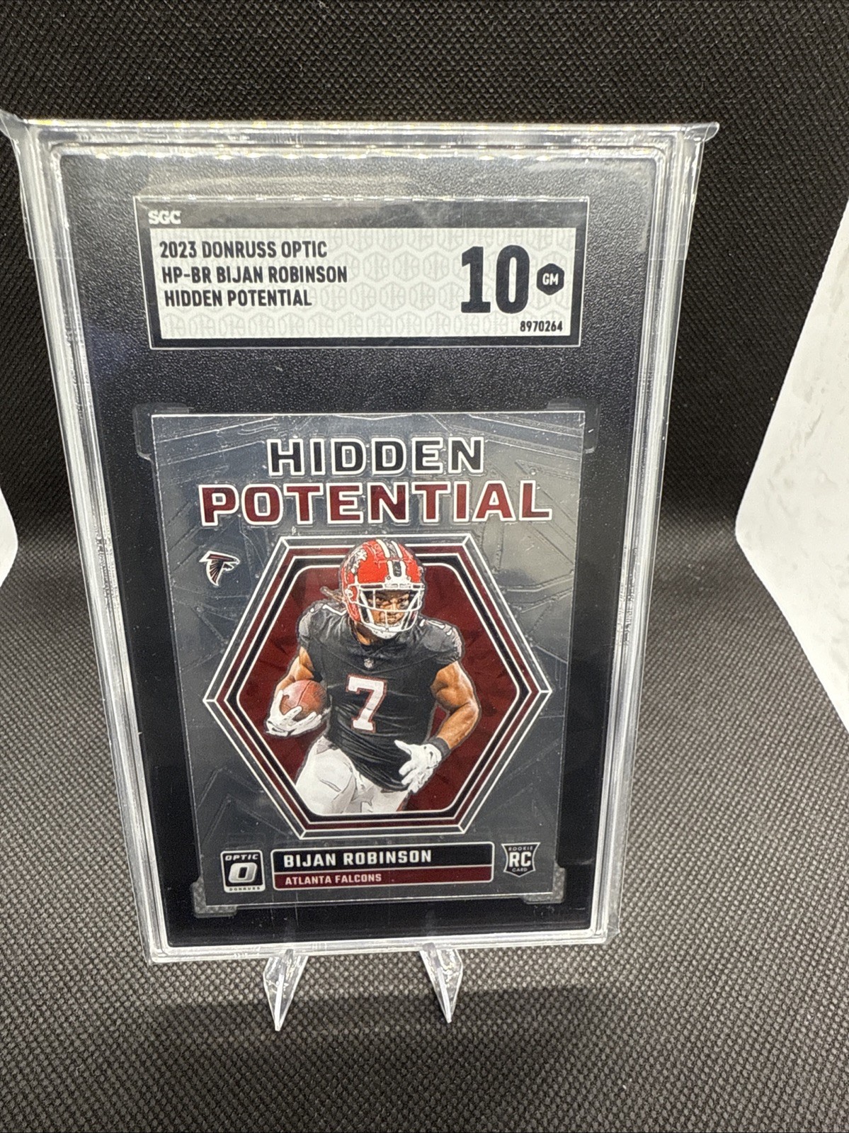 2023 Panini Donruss Optic - Hidden Potential Bijan Robinson #HP-BR (RC)