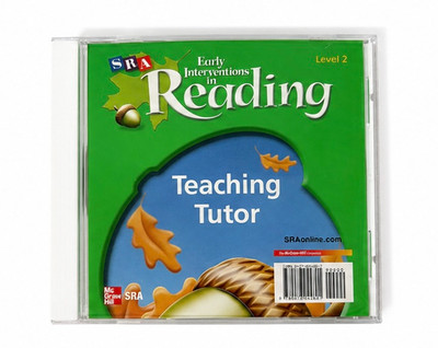Early Interventions in Reading Level 2 Teaching Tutor CD-ROM SRA McGraw-Hill