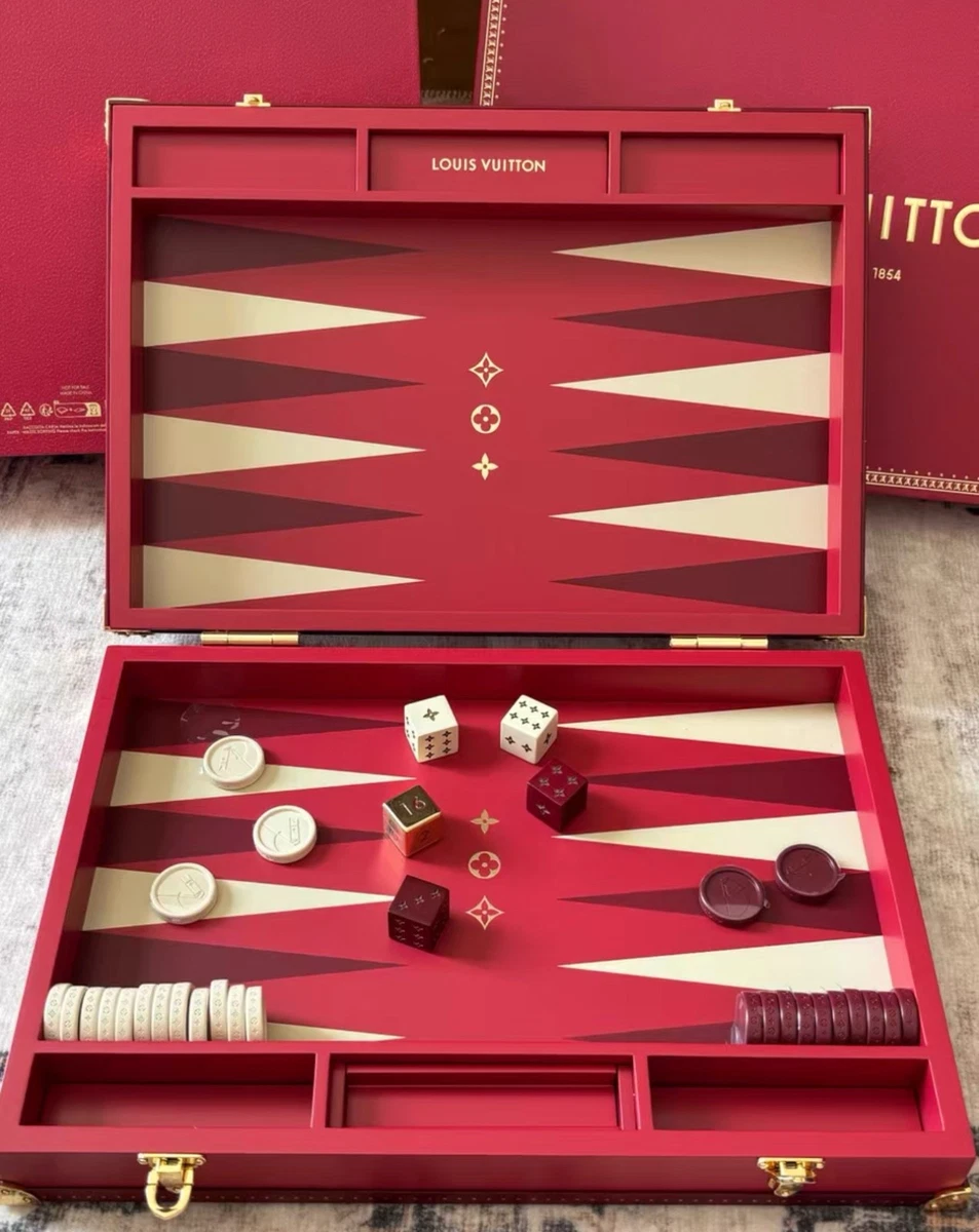 Backgammon Crisloid Années 50 – Dames Octogonales Bakélite