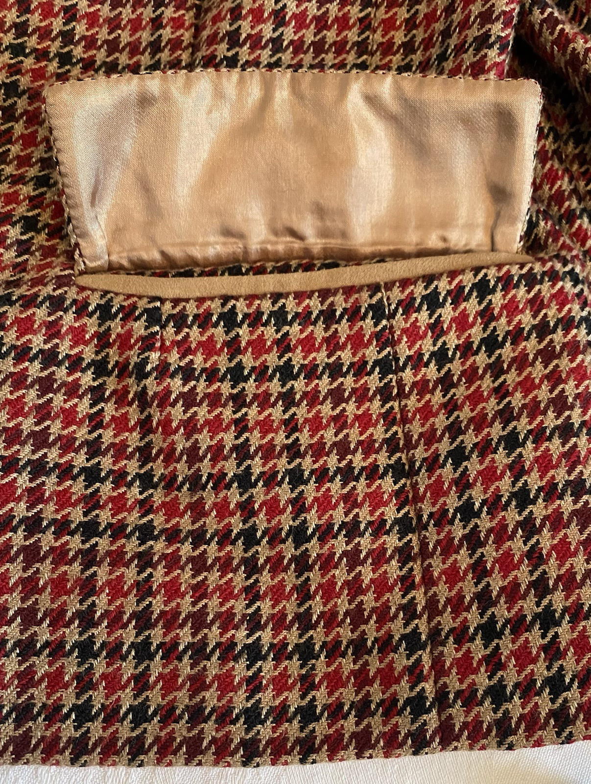 Pendleton Petites Wool Blend Houndstooth Blazer L… - image 11