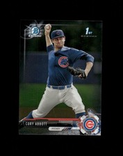 2017 Bowman Draft #BDC-43 Cory Abbott Chrome Chicago Cubs