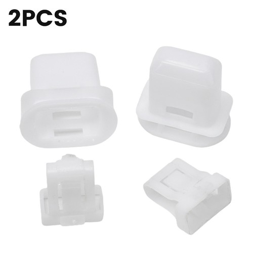 2 X White Rear Seat Cushion Seat Fixing Grommet Clip For Toyota 72693-12080