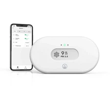 Airthings View Air Quality Monitor WiFi Battery Indoor PM2.5 Humidity Temp