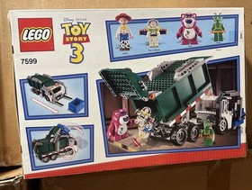 Lego 7599 - Toy Story 3 - Garbage Truck Getaway - from year 2010 - new sealed 