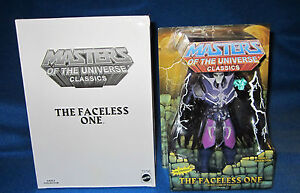 MASTERS OF THE UNIVERSE MOTU CLASSICS THE FACELESS ONE WITH WHITE BOX NEW 27084918311 | eBay