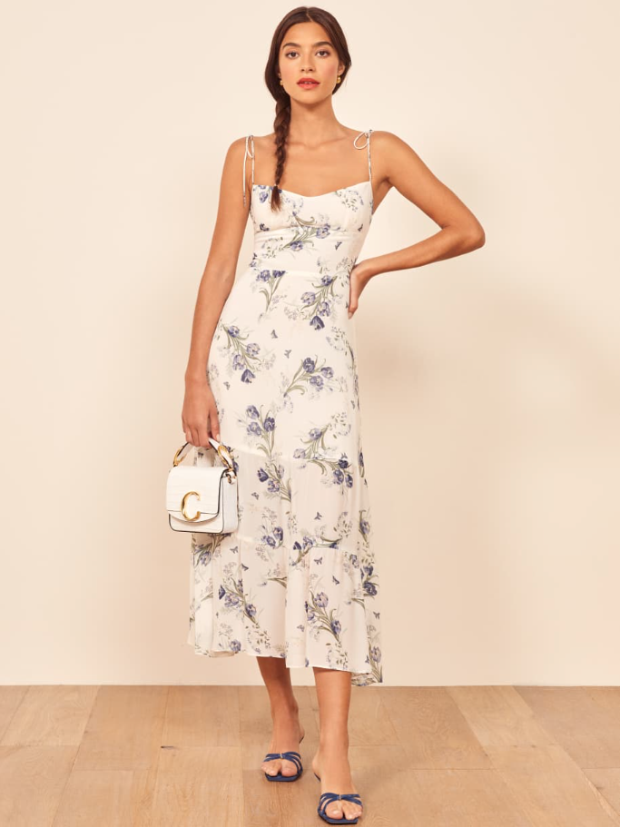reformation emmie floral dress