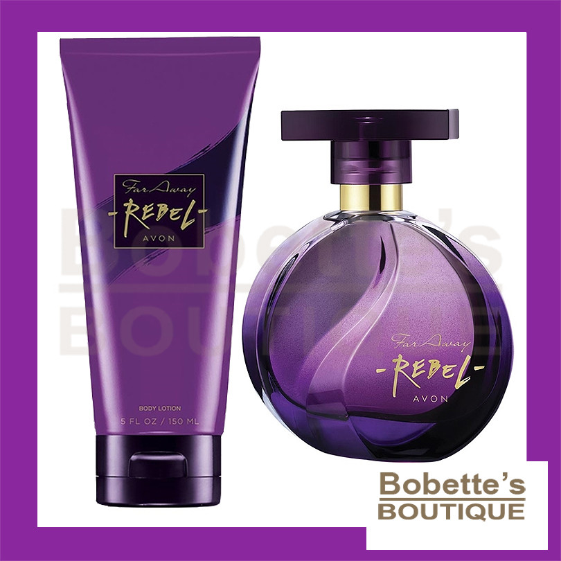 Far Away Rebel Avon Idée Cadeau Féminin Coffret Parfum et Soin Corps