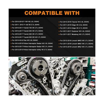 loosoo Engine Timing Chain Kit AT4Z6268C, Compatible with F-150