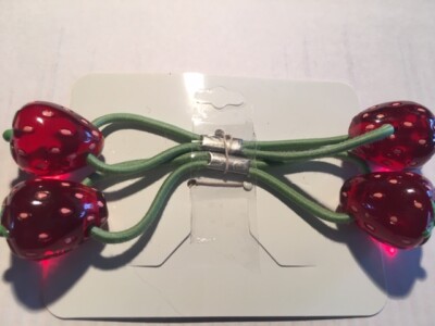 CHOOSE Gymboree hair ponytail elastic bauble pinch clip barrette VTG curlies bow