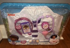 Disney Doc McStuffins Doctor s Dress Up Set Costume New 5 Pieces Size 4-6X