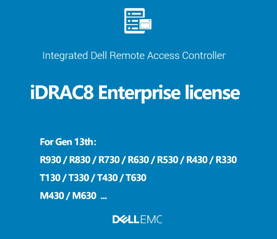 IDRAC7/8/9 Enterprise License Permanent idrac for PowerEdge 12th 13th 14th 15th - Image 2 of 4