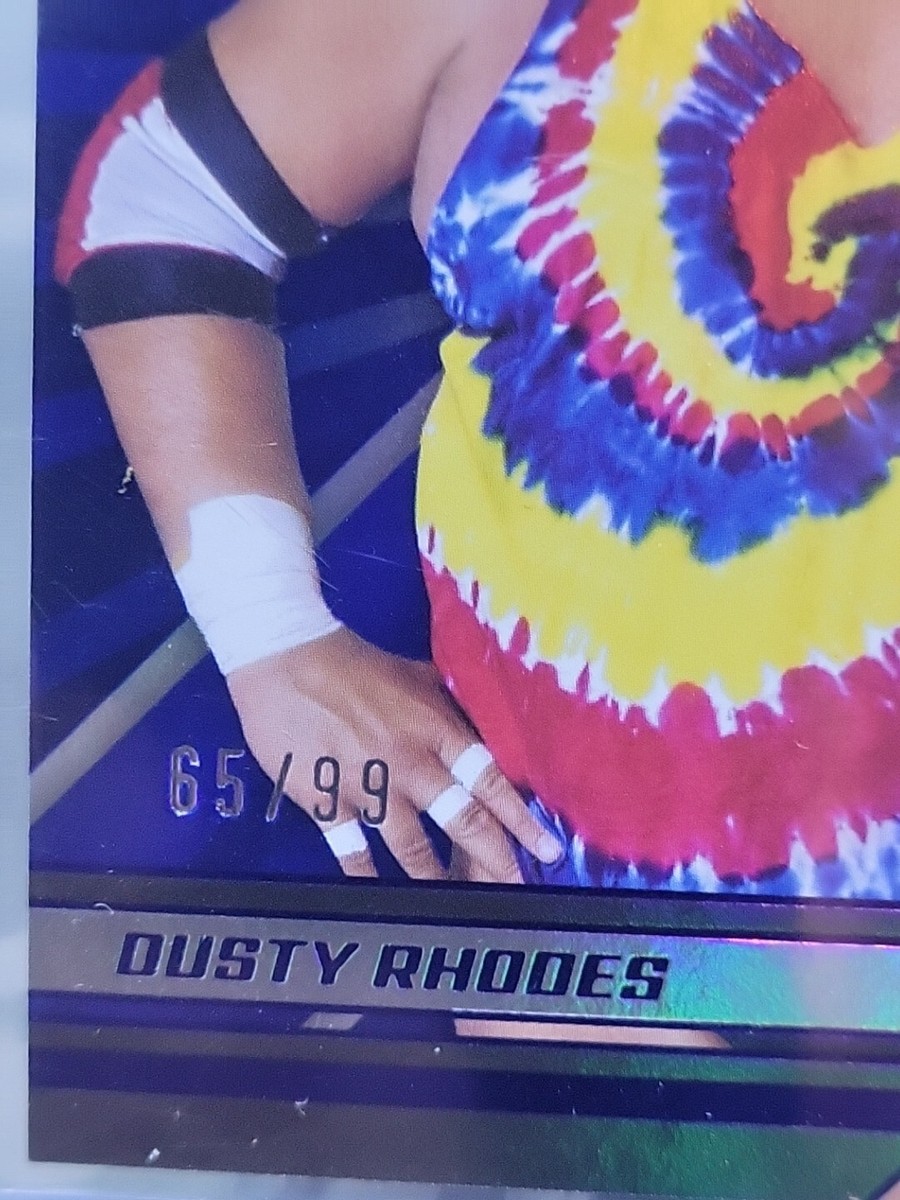 Dusty Rhodes 2022 Panini WWE Chronicles XR Blue # /99