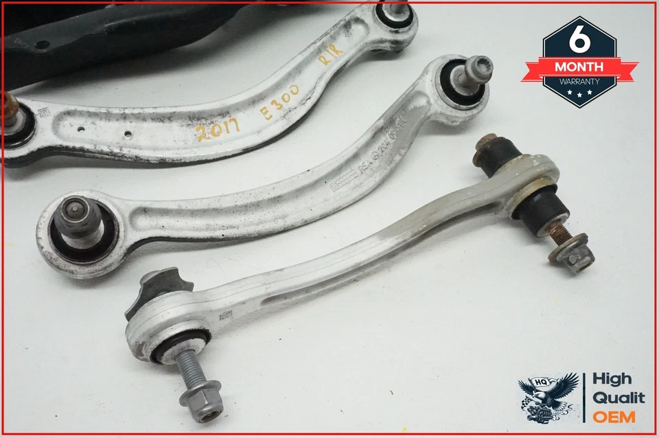 Juego de 4 brazos de control de suspensión trasera derecha Mercedes-Benz E300 2017-2019 OEM Foto 2 de 4